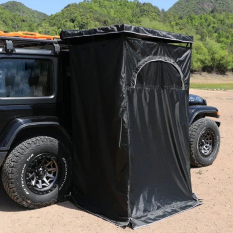 

Hydraulic Shower Toilet Tent for Changing Room with LED Strip Floor and Top Ceiling