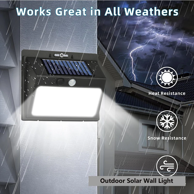 

Solar Lights Outdoor Solar Wall Lights Waterproof Garden Lights High Bright Multifunctional LED Lights Landscape Wall Lights
