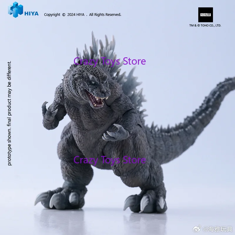 Auf Lager 18CM HIYA 7-Zoll-Actionfigur Exquisite Basic Series Godzilla Mothra King Ghidorah Giant Monster Full Attack Geschenk
