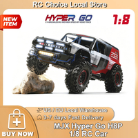NEW MJX 1:8 Large Scale Hyper Go H8P RC Car 80A FOC Simulation Vehicle Model 8CH 2.4G Remote Control Off-Road Truck Toy Gift