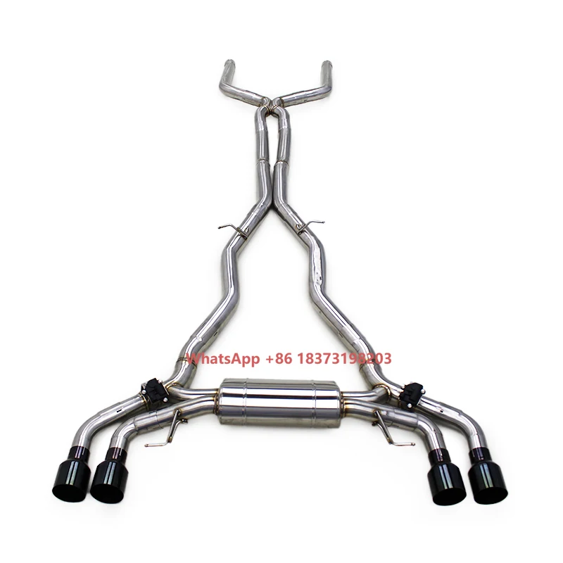 

Tuning Catback Exhaust for M5 F90 4.4T 2018-2023 Racing Car Exhaust Pipe Stainless Steel Valvetronic Muffler System