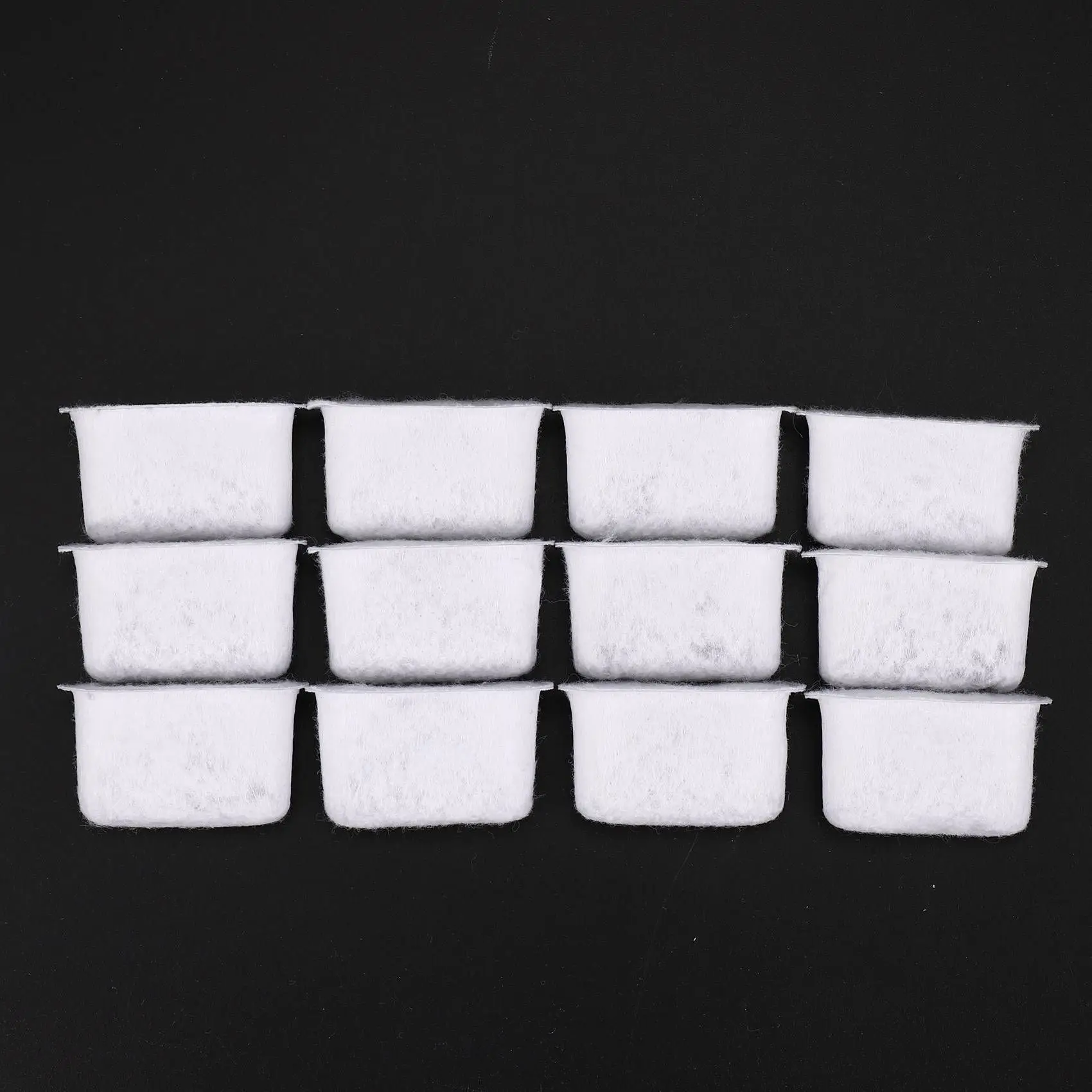 New 12Pcs Replacement Activated Charcoal Water Filters For Coffee Machines