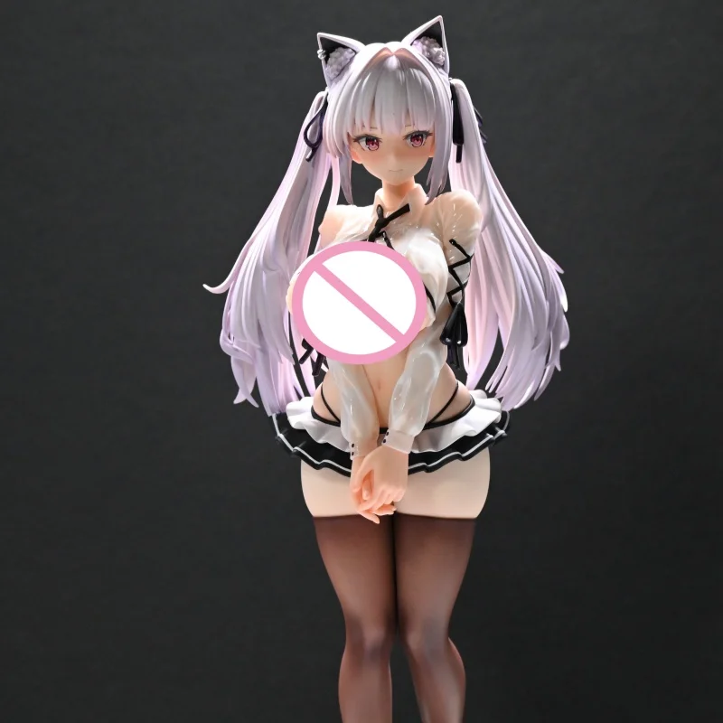 Gorąca Oryginalna Siki Anim Alvina-Chan Wet Ver. Figurka akcji PVC 1/7 Anime Model Zabawki Kolekcjonerskie Lalka Prezent Zabawka