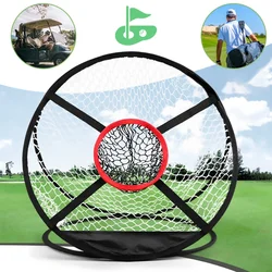 Golf Practice Net pieghevole Golf Swing Trainer portatile Golf Pitching gabbie per allenamento Indoor Outdoor