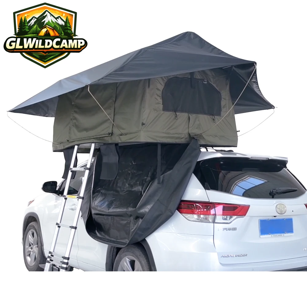 High Quality 4x4 Off-Road Car Rooftop Tent Camper 2 Person Shell Roof Top Tent