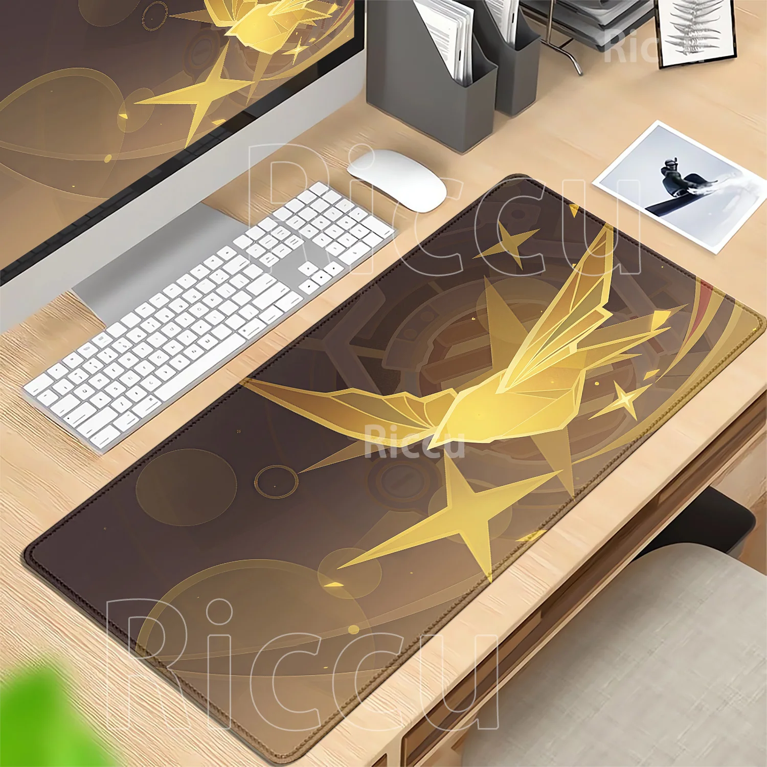 HD Printing Genshin Impact Character Pattern Sandrone Columbina Mouse Pad Gaming Large Rubber Mousepad Laptop Non-slip Desk Mat