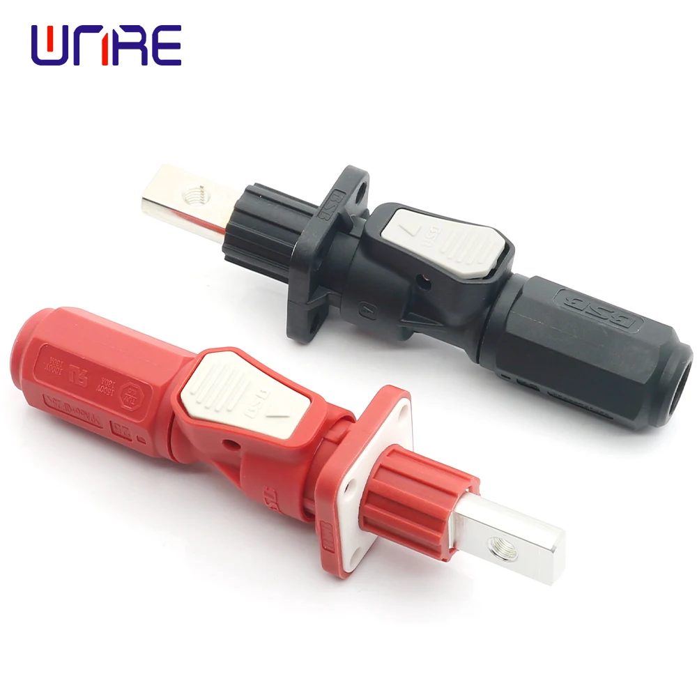 High Voltage Battery Energy Storage Connector Straight Plug Terminal 80/100A