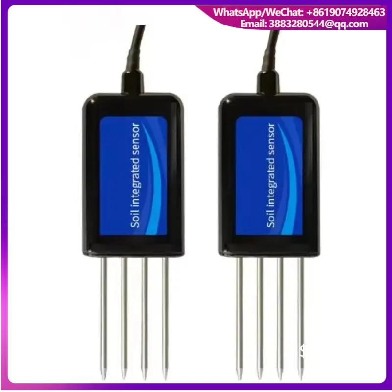 7 In 1 IoT Lora RS485 Modbus IP68 ABS Waterproof 4-20mA NPK EC Conductivity Temperature Moisture PH Tester Soil Moisture Sensor
