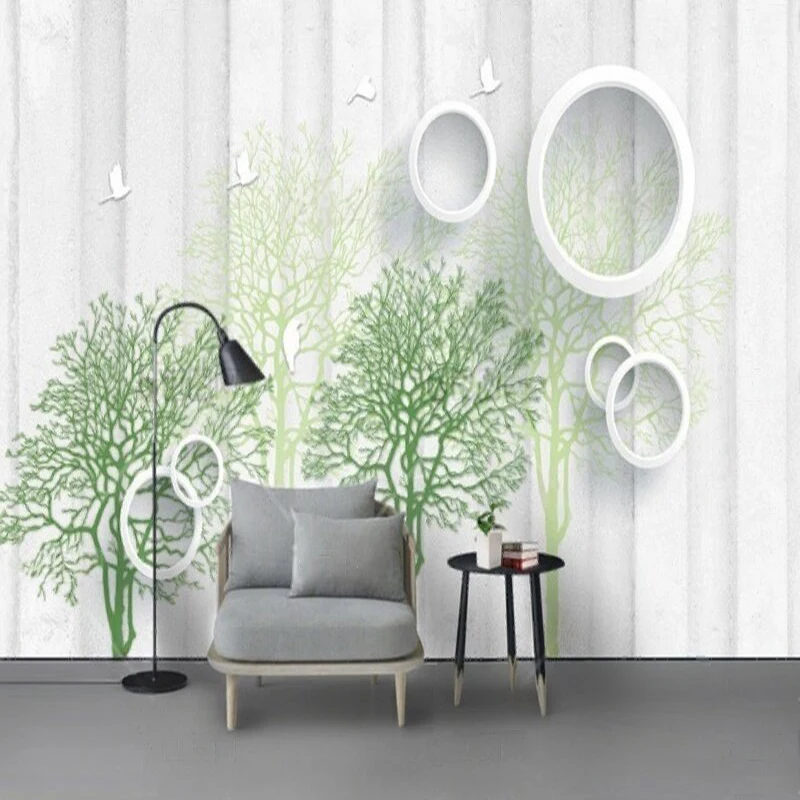 

MU9169 Modern abstract 3D cartoon mural TV bedroom home decoration background wall paintings