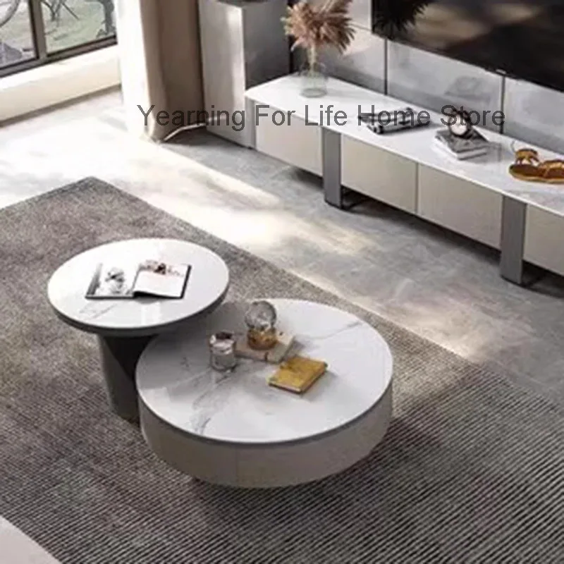 Modern Decoration Coffee Table Luxury Living Room Nordic Aesthetic Minimalist Side Table Simple Mesa Auxiliar Home Furniture