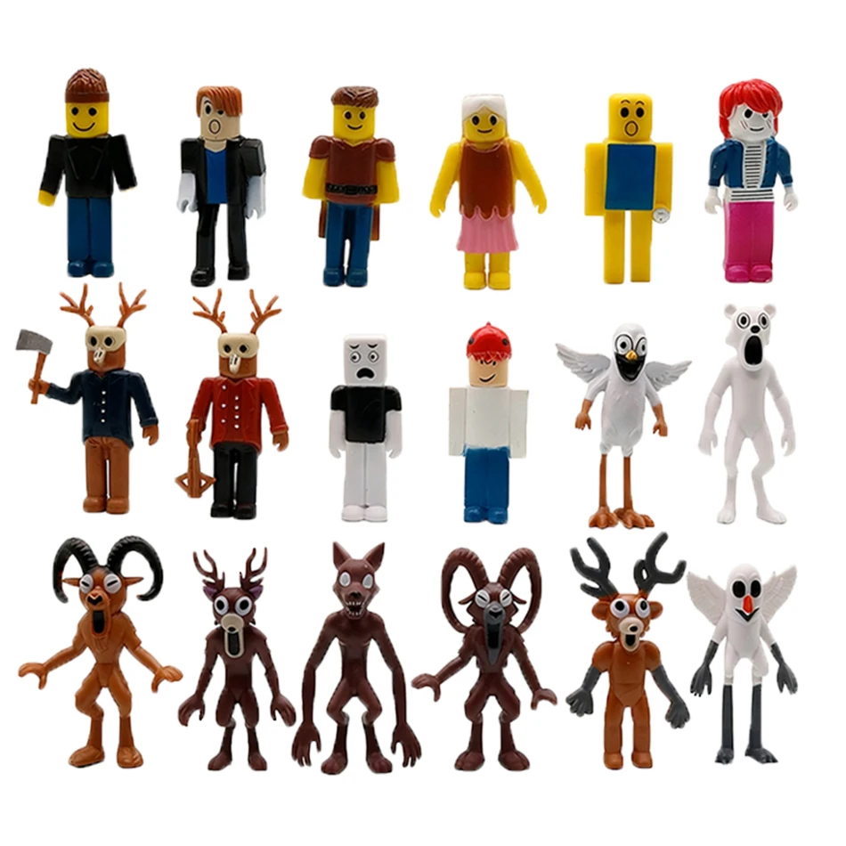 

Набор из 18 плюшевых игрушек «99 ночей в лесу»: Мягкие хлопковые игрушки-животные в стиле аниме для детей на День рождения и Хэллоуин