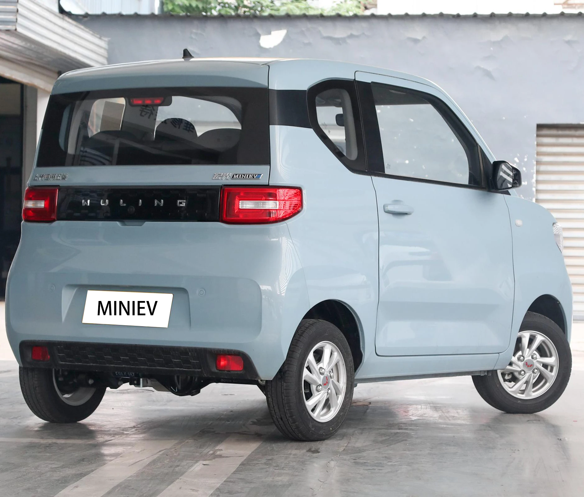 Wuling Hongguang سيارات صغيرة للبالغين ، 4 عجلة Ev السيارات ، رخيصة الثمن