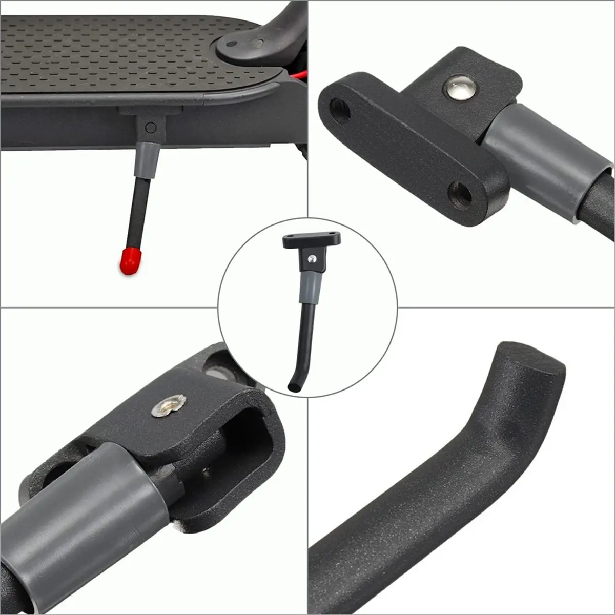 

X07A Electric Scooter Kickstand for Xiaomi M365, M365Pro, 1S, Essential, Pro2,Silicone Cases for Cabra Leg and Handle Brake
