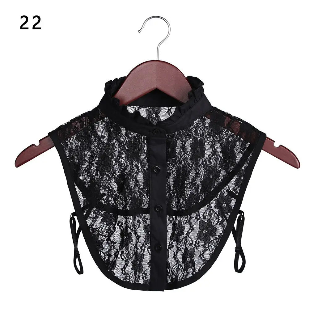 

Съемный винтажный классический ковбойский леопардовый лацкан, аксессуары для одежды, блузка, рубашка с накладным воротником, искусственный воротник, хлопок