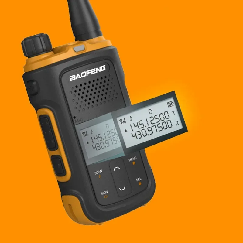 UV-12 สําหรับ BAOFENG Handheld Walkie Talkie BF-UV12 High Power Dual Band Dual Display วิทยุวิทยุ FM ขนาดเล็ก Type-C ชาร์จ