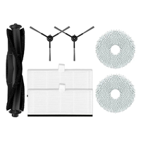 N98R 7PCS for Proscenic M9 Robot Vacuum Cleaner Replacement Spare Parts Main Side Brush Hepa Filter Mop Cloth Dust Bag
