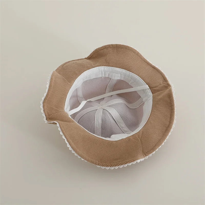 القطن الكرتون دلو قبعة صياد قبعة السفر في الهواء الطلق قبعة واقية من الشمس القبعات للأطفال صبي وفتاة 109 #6