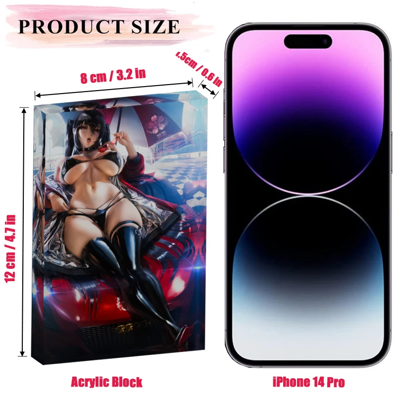 Azur Lane Tabletop Sign Sexy Anime Girl Acryl Stand Waifu Collector's Item Bookshelf Display Custom NSFW C Setup Accessory Gift