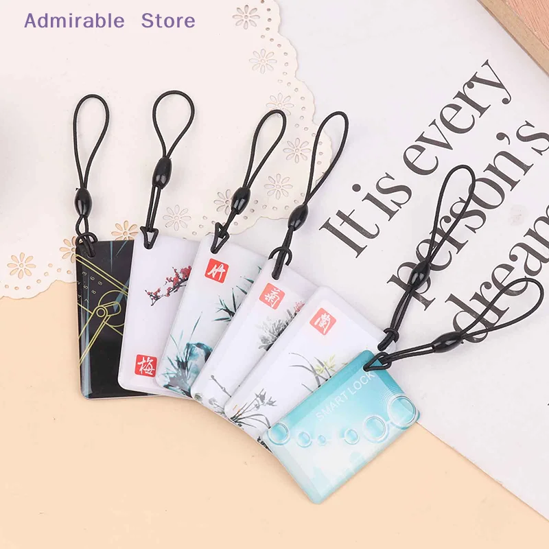 [W]10Pcs 13.56Mhz IC Card TTlock BLE Electronic Smart Door Lock Card Digital Smart Fingerprint Locks Unlock Small RFID Card