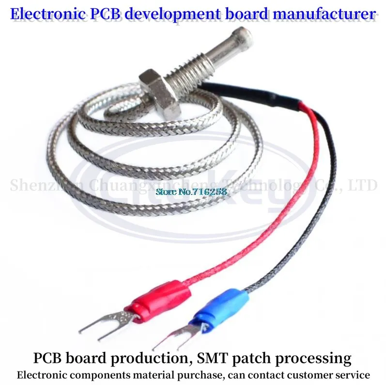 0.5M 3.3ft K Type Thermocouple Control Temperature Controller 0-600C Sensor Probe HITM