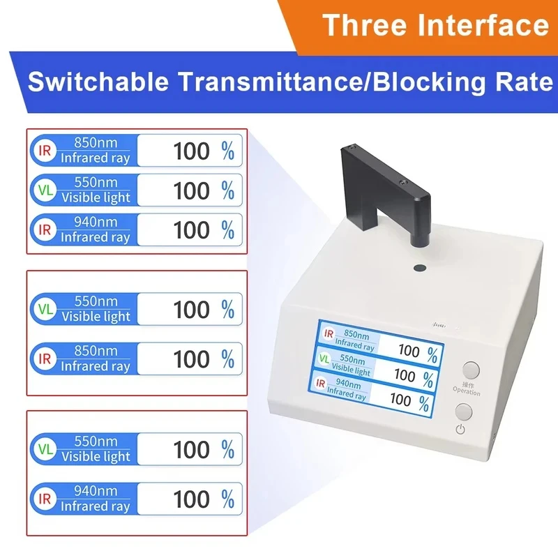Nm VLT Nm Nm Transmittometer With 0 Mm Aperture For Optical Measurement