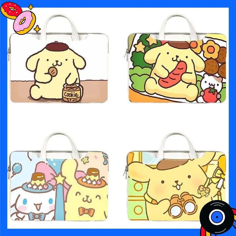 

Sanrio Pompom Purin сумка для ноутбука Cinnamoroll милый большой емкости органайзер для планшета мультяшная сумка чехол для ноутбука 12 дюймов 13 дюймов 14 дюймов 16 дюймов