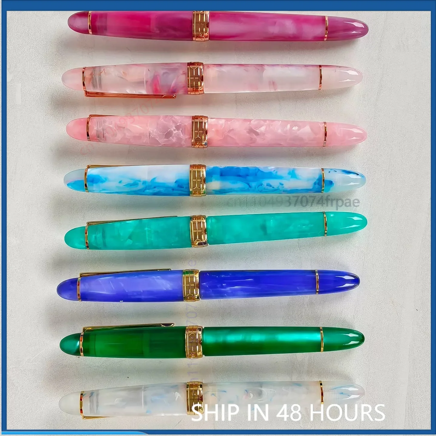For KAIGELU Kangaroo 356 Torpedo Fountain Pen Spiral Twist Cap 35mm Iridium Nib Premium Office Calligraphy Writing Stationery