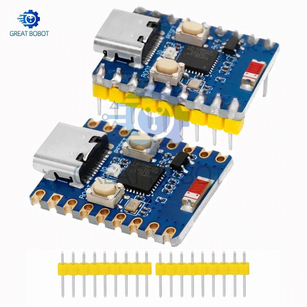 ESP32-S3, ESP32-C3-Zero – miniaturowa płytka programistyczna 3,3 V/5 V z modułami WiFi i Bluetooth, kompatybilna z Arduino. — zdjęcie produktu 6