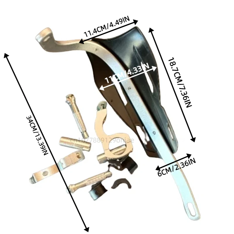 Off Road tangan sepeda motor penjaga busur KTM penyihir Bosur aluminium Aloi Anti jatuh tangan busur sepeda motor tahan angin penjaga tangan