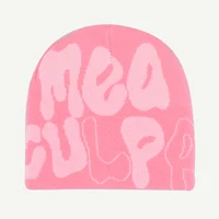 2025New Y2K Spider Web Knitted Beanies for Women Hat Inc Acrylic Bonnet Kpop Wool Hoods Skullies Lady Caps Casual Accessories 4
