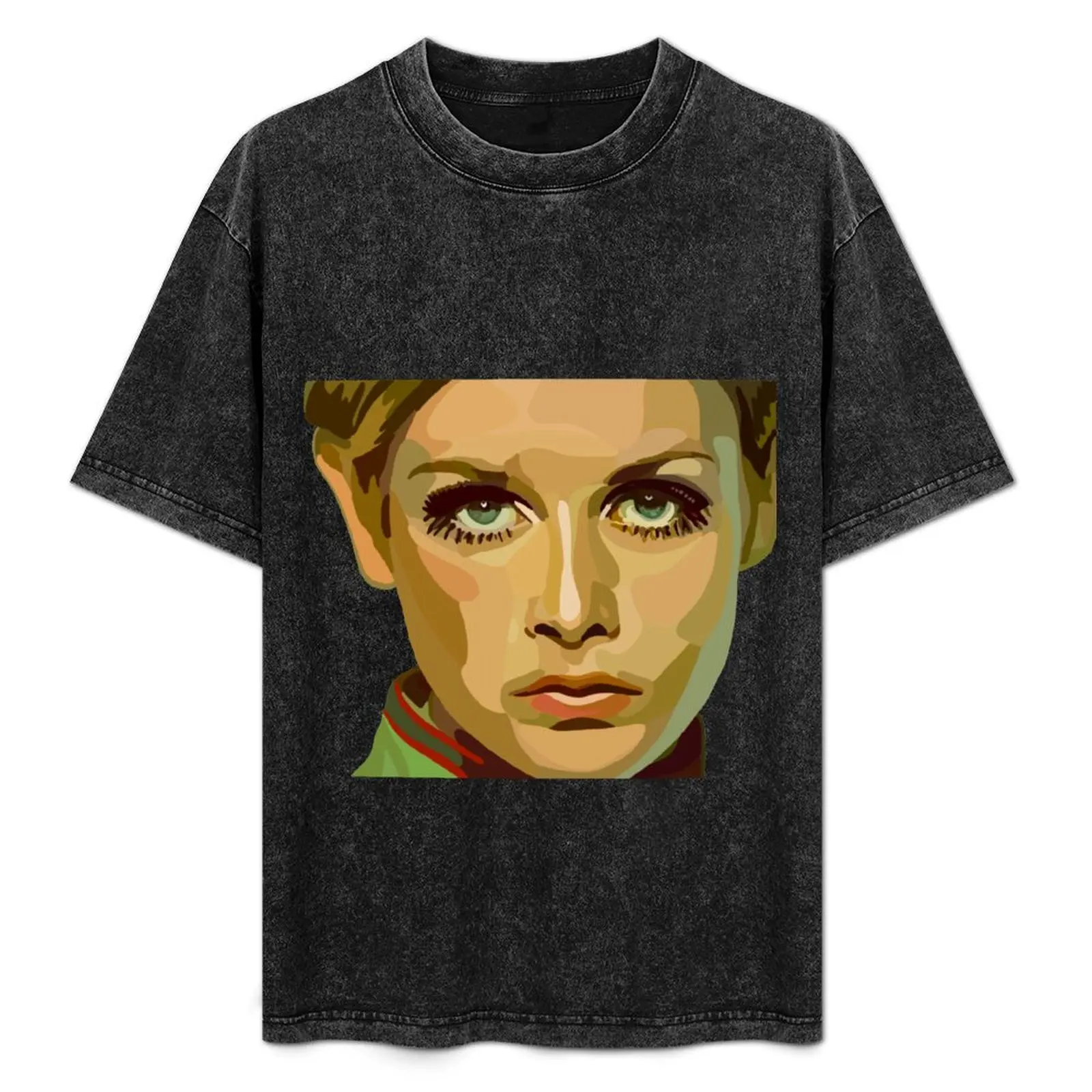 

Twiggy T-Shirt Basic Plain Short Sleeve Crew Neck Tee