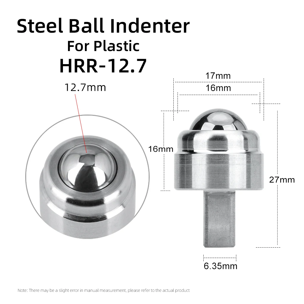 Digital Display Rockwell/Vickers/Brinell Indenter Diamond Steel Ball Tip Hardness Tester Tool Accessory For Inspection Hardness