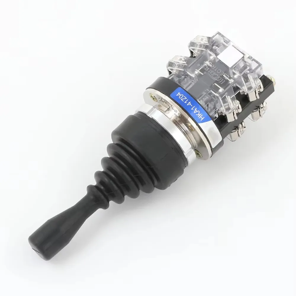 

1PC Joystick Switch 30mm Momentary Latching 4 position 4NO Self Reset Wobble Stick Monoleber HKA1-41Z04 Cross Switch
