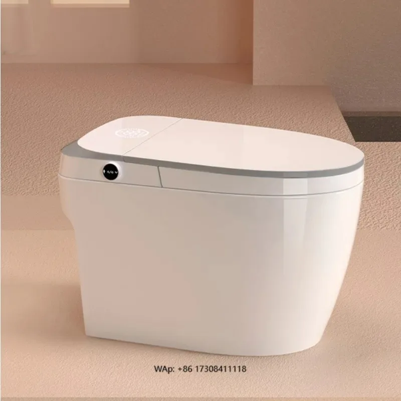 Smart Fully Automatic Toilet Integrated Wall Drainage Siphon Type Foam Shield Floor Mounted
