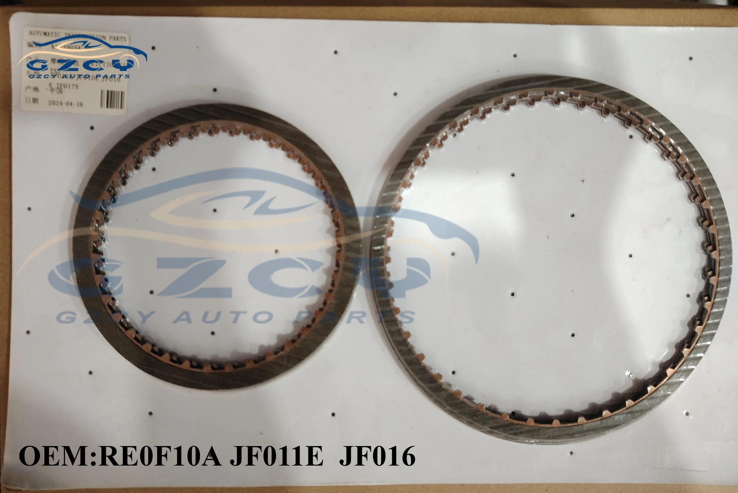 

RE0F10A JF011E JF016 Automatic Transmission Friction Kit For NISSAN MITSUBISHI Suzuki Jeep Car Accessories