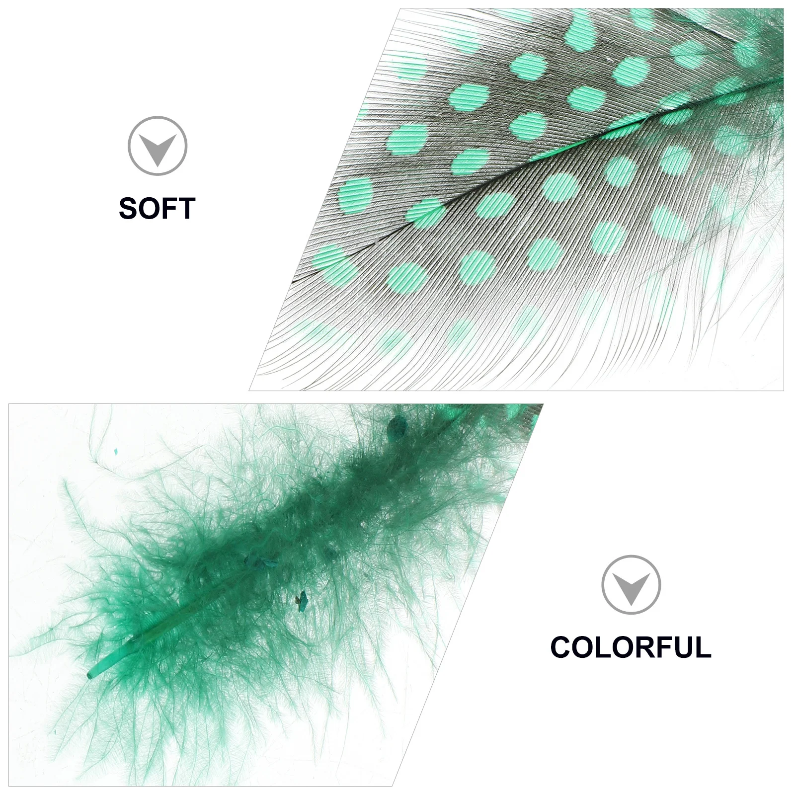 

100Pcs Colorful Accessories Natural Beautiful DIY Multiuse Dream Catcher Supplies Decorative Props for Craft