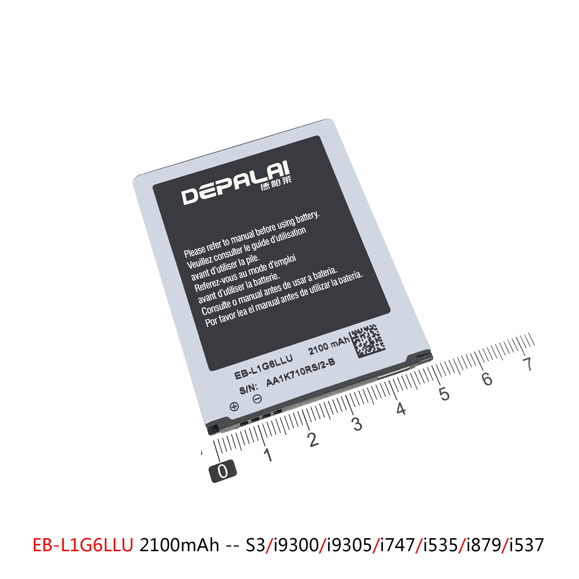 EB575152LU Battery For Samsung S3850 T359 S3970 S7562 i699 S5300 S5380 S5360 Batteries EB-F1A2GBU EB-L1G6LLU Replacement Battery