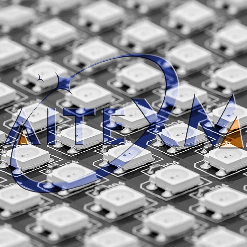 WS2812B RGB LED الرقمية مرنة قابلة للعنونة بشكل فردي لوحة ضوء WS2812 8x8 16x16 8x32 وحدة مصفوفة الشاشة 5050