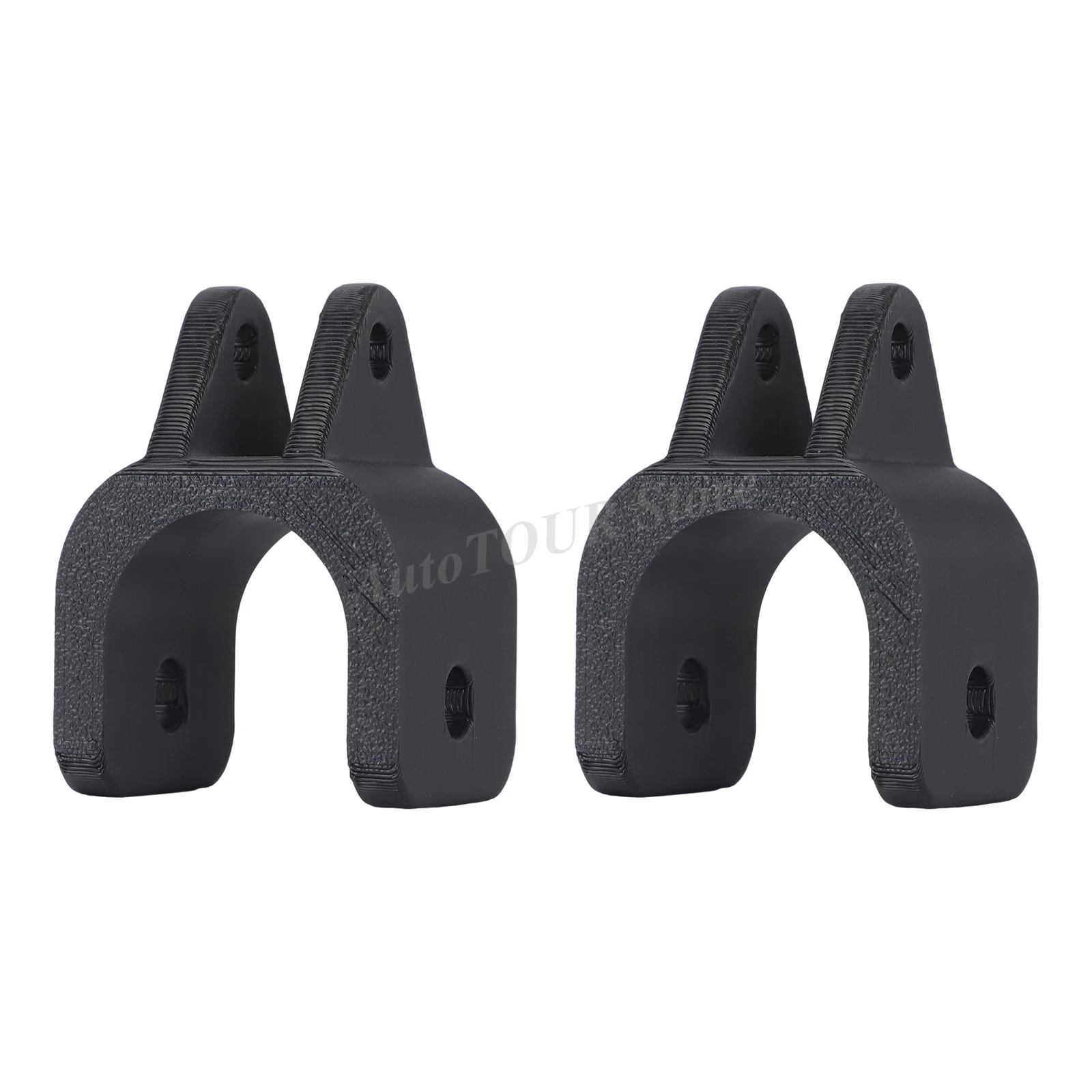 Soporte de montaje universal para la mayoría de parabrisas Maxum, para parabrisas curvo Bimini, de plástico.