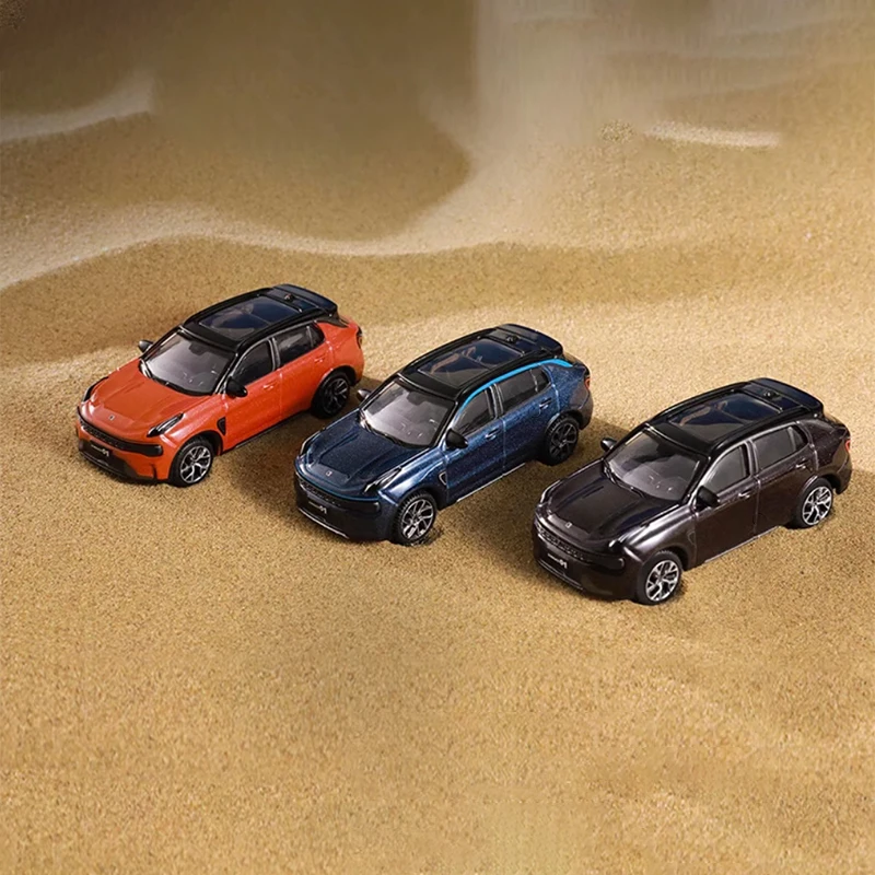 Diecast Origineel Schaal 1:64 Lynk & Co 01 Simulatie Legering Automodel Statische Display Collectible Toy Gift Souvenir Decoratie