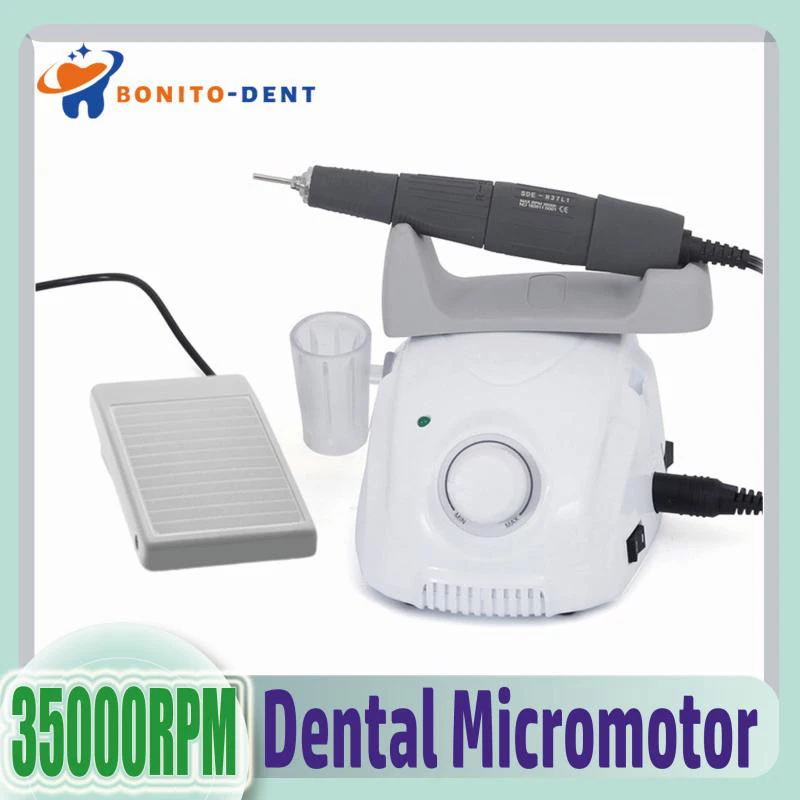 

65W Portable Dental Lab Micromotor Marathon-3 Champion Polishing Machine With 35000RPM E-type Motor Dentistry Equipment