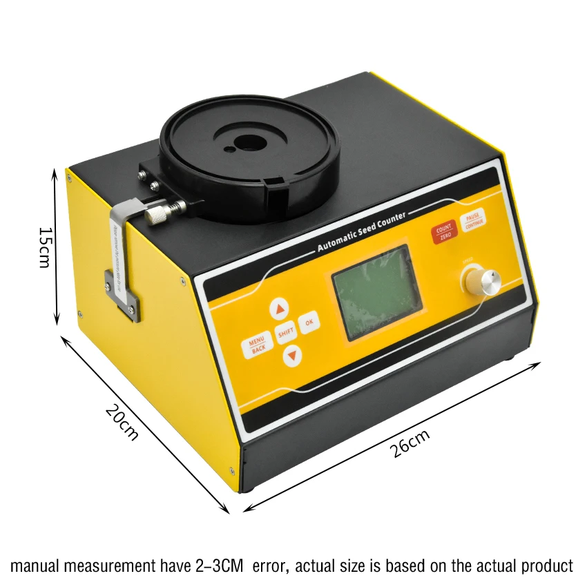 SLY-C Plus LCD Screen Automatic Seed Counter Universal Counting Machine for Various Seeds Smart Farming Counting Meter Tools
