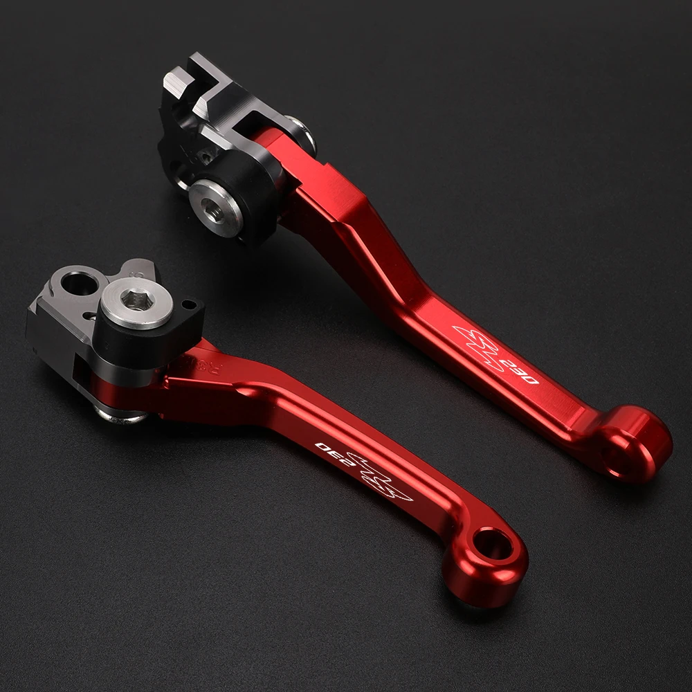 CNC Aluminum Motorcycle  Pit Dirt Bike Pivot Foldable Brake Clutch Levers For Honda SL230 SL 230 1997-2000 2001 2002 2003 2004