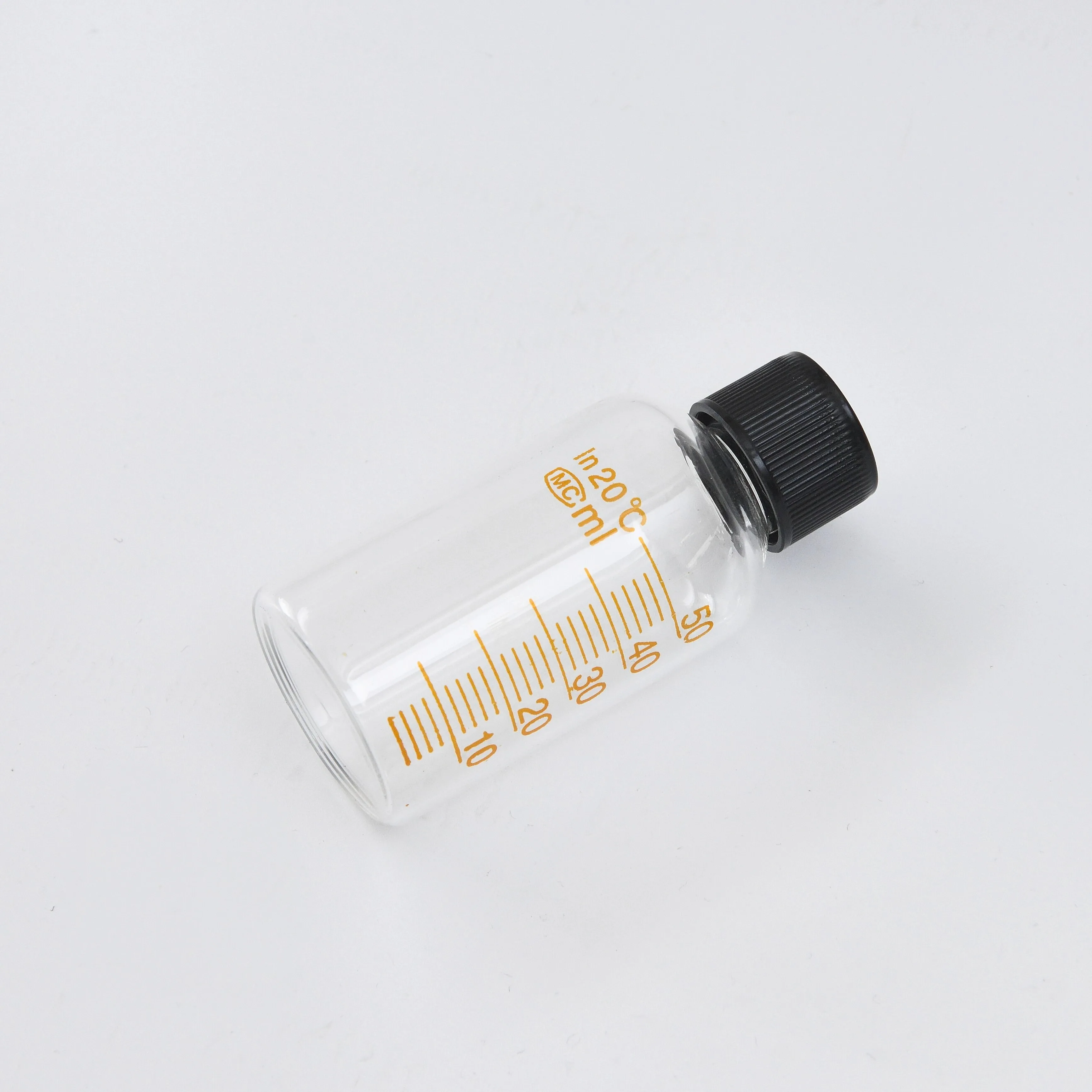 5ml to 1000ml Lab Graduated Round Borosilicate Glass Serum Reagent Bottle Graduation Sample Vials