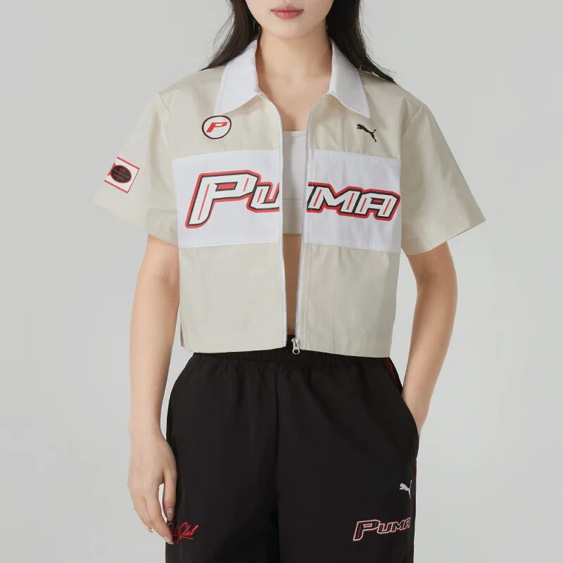 

Puma Genuine 25, весенне-летняя женская дышащая куртка с лоскутным воротником 633645-87