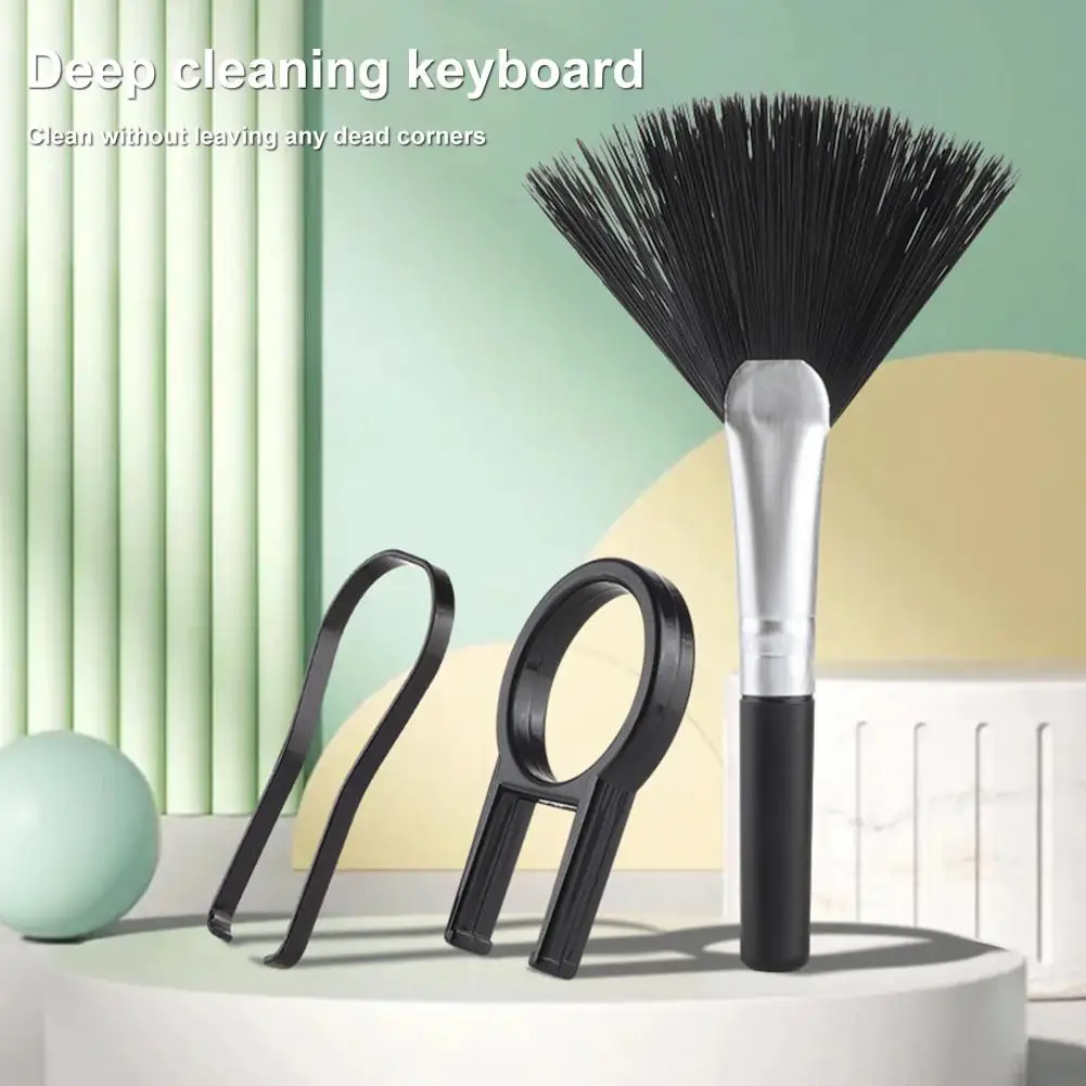 Juego de auriculares inalámbricos 18 en 1, Kit limpiador de teclado, pantalla de portátil, teléfono