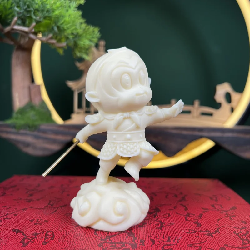 Ivory Nut Qi Tian Da Sheng Decoration Triumph over the Buddha Living Room Study Home Decorative Crafts Good-looking Sun Wukong