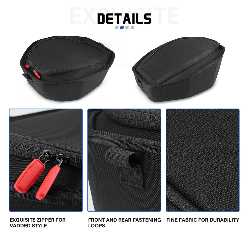 لهوندا NC750X NC 750 X (2025) ، X-ADV X ADV XADV 750 ، فورزا 750 ، مقسم مقصورة الأمتعة حقيبة صندوق الأمتعة حقيبة التخزين