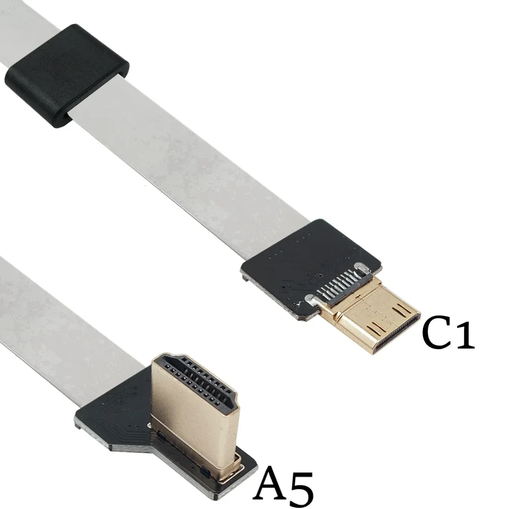 

High definition soft wire gyroscope stabilizer micro DSLR standard HDMI to Micro HDMI MINI soft wire electrostatic cloth magneti