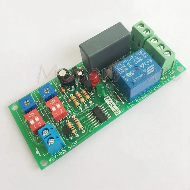 AC 100V-250V 110V 120V 220V 230V Adjustable Delay Time Repeat Turn ON/OFF Infinite Loop Cycle Timer Control Relay Switch Module